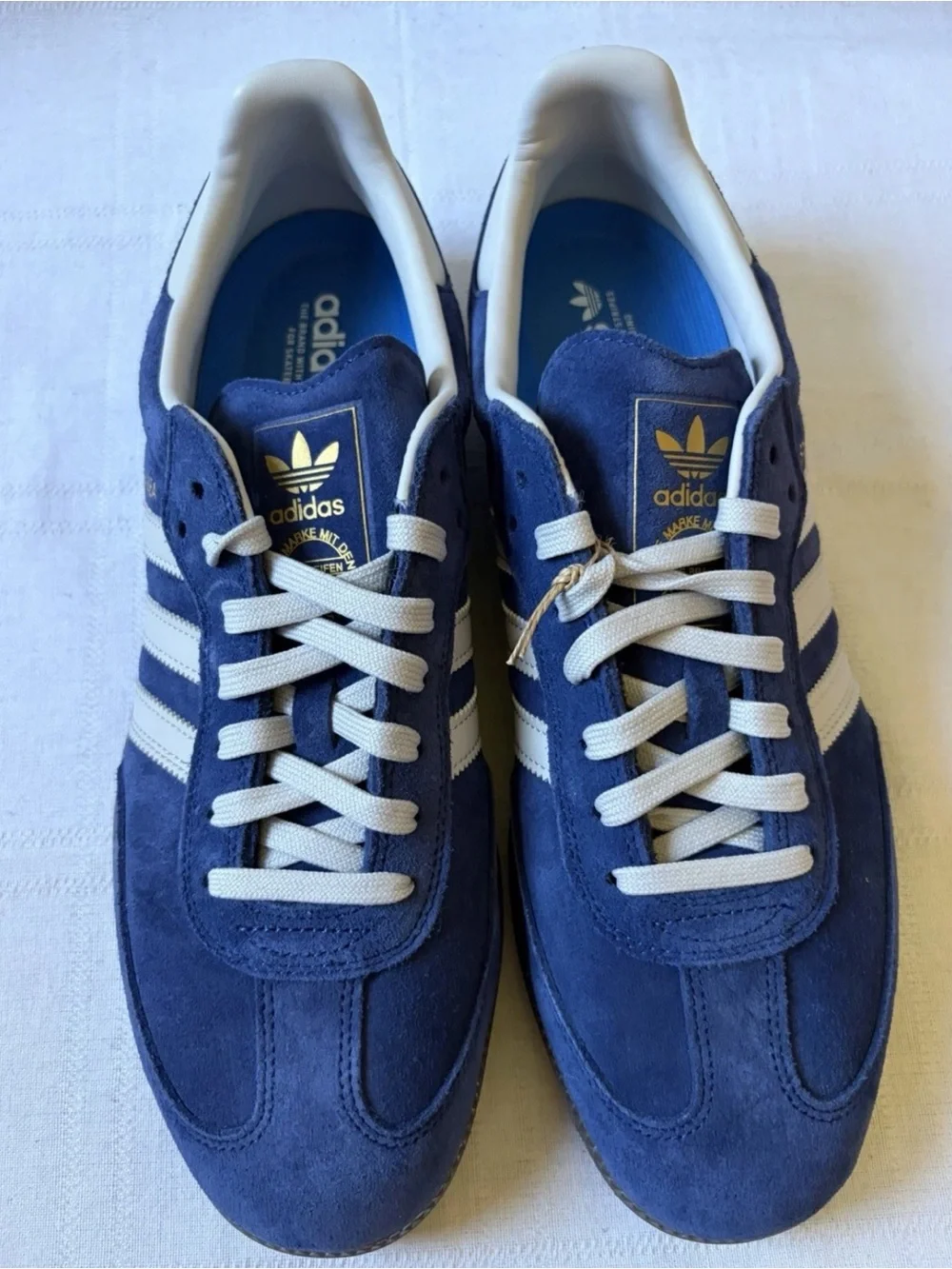ADIDAS SAMBA ADV SKATE JP8523 BLUE / GUM SNEAKERS SHOES MENS SIZE 11.5 BRAND NEW - Picture 2 of 8